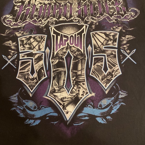 Kimbo Slice Tapout Fighting MMA Boxer T-Shirt Size M - Picture 7 of 9